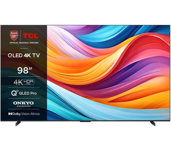 (image for) TCL 98C655K QLED TV 98" Smart 4K Ultra HD HDR Google Assistant